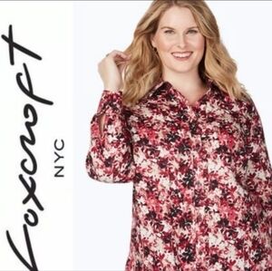 Foxcroft Women's Wrinkle Free Blouse 4P NWT